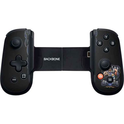 Liquid Blue NFL Dallas Cowboys Running Back Backbone One for iPhone Game Controller Skin